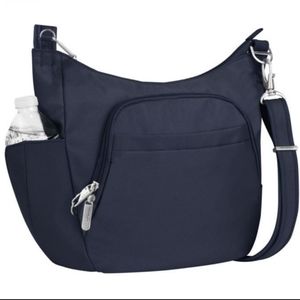 Travelon Anti-Theft Crossbody Bucket Bag Classic